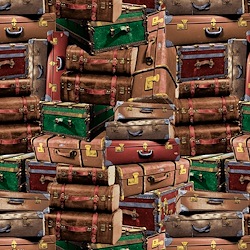 Brown - Luggage